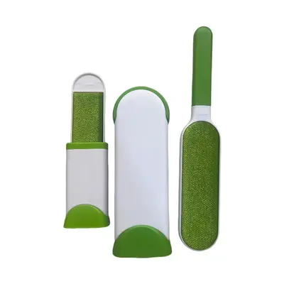 In stock home type double-sided clothing lint brush, anti-static cashmere brush, hair remover three-piece set mohair brush. - 8