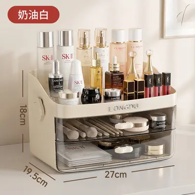 Cosmetics storage box, multi-layer drawer organizer, large capacity - 8