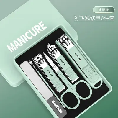 德国指甲刀套装家用指甲剪高档指甲钳原装斜口防飞溅修脚美甲工具 - 12