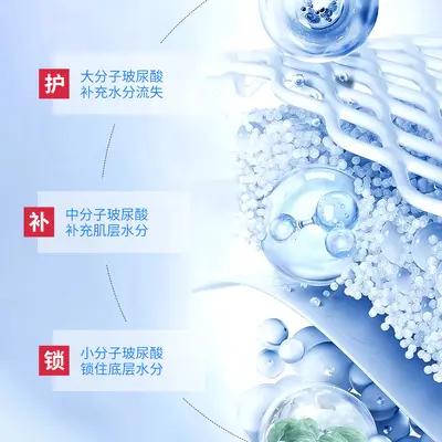 理奈玻尿酸胶原蛋白次抛精华液 温和滋润原液改善肌肤护肤品批发