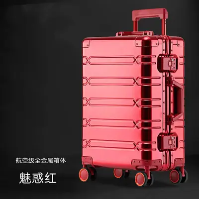 All-Aluminum Magnesium Alloy Suitcase with Combination Lock, 2026 Model - 13