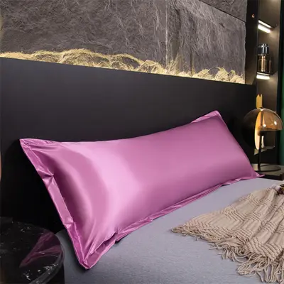 Ice Silk Waterproof Long Pillowcase, Double - 9