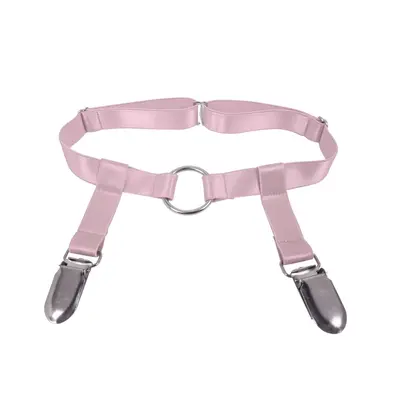 Adjustable Elastic Garter Thigh Strap Stocking Clips, 14 Colours - 10