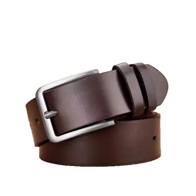 Popular cross-border wholesale pin buckle belt, versatile and stylish business men's trousers, samples available for custom belts