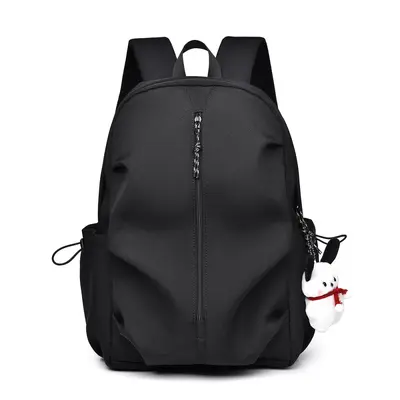 Lightweight Couple Backpack, Unisex, Solid Color, Large Capacity Daypack - 8