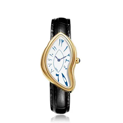 New Men's Watch Irregular Fashion Versatile Women's Vintage Wristwatch High Quality Lightweight Luxury Niche Cross-Border Quartz Watch - 12