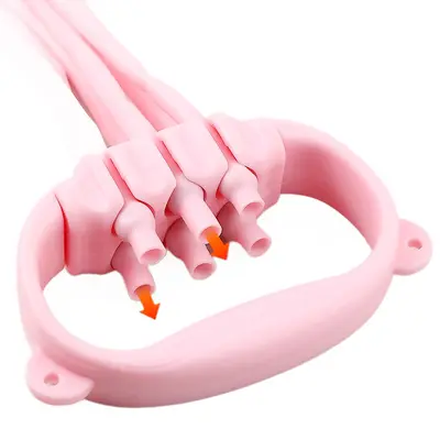 Adjustable Figure-8 Women's Resistance Expander for Back and Shoulder Training - 5