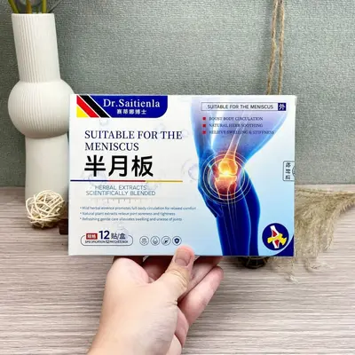 Saidina Meniscus Plaster Patch, Plaster Patches for Waist and Leg Discomfort, Knee Patch for Joint Discomfort, Soothing Usable Adhesive Patch
