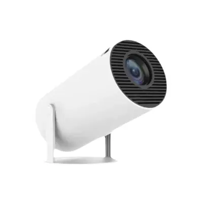 2026 HY300 tragbarer Projektor mit kabelloser Bildschirmspiegelung, Heimkino und Outdoor Mini-Beamer, Smartphone-Verbindung, Bestseller