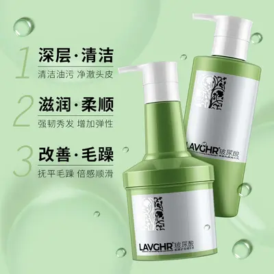LAVGHR Hyaluronsäure Volumen-Shampoo und Conditioner, entfettend