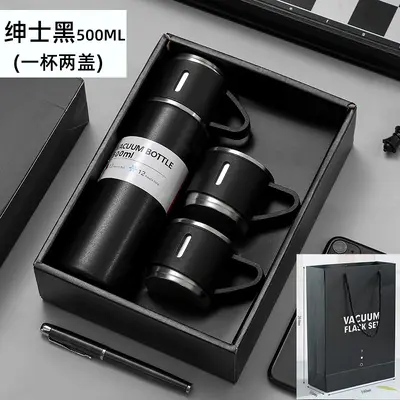 新款礼盒套装304不锈钢保温杯批发 男女便携商务泡茶杯礼品印logo - 7