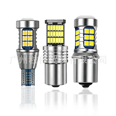 T15 1156 7740 303027 SMD LED geri vites lambası, dekoder gerektirmez, kademesiz parlak - 5