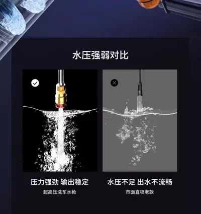 无线洗车洗车机高压水枪锂电池增压强力便携式神器家用新品代发