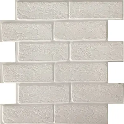 3D Stereo PVC Duvar Çıkartması, Nem ve Küf Geçirmez İskandinav Tarzı Duvar Kağıdı - 9