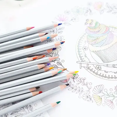 Munami Oil-Based Colored Pencils 12-48 Colors, Model 07029