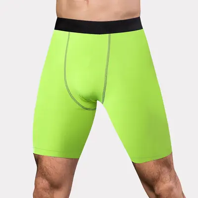 Men's Sports Compression Shorts, Sweat-Wicking, High Elasticity, Training - 10
