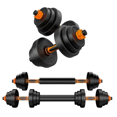 Özgürlük Heykeli Kettle Bell Barbell Dumbbell Set Erkek Kadın Fitness Ev Spor Malzemeleri Çok Fonksiyonlu - 6