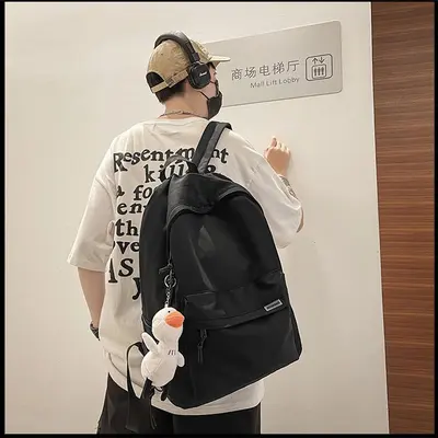 Rucksack Herren einfach große Kapazität Reiserucksack Damen komfortabel japanischer Stil Mittelschüler Gymnasiasten Schulrucksack Herren - 3