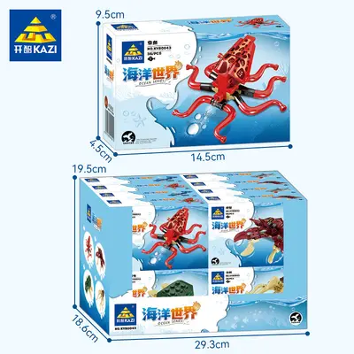 Insect Building Block Set, Logical Thinking Training, Animal Puzzle Pieces - 9
