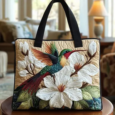3D Printed Women's Handbag, Large Capacity Tote Bag - 4