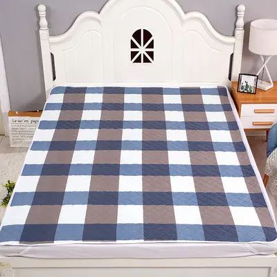Large Washable Waterproof Bed Protection Pad for Elderly - 7