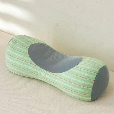 Buckwheat Hull Pillow Cervical Spine Support Sleep Pillow Yuanbao Hard Pillow Core Adult Household Cylindrical Buckwheat Pillow Wholesale - 13