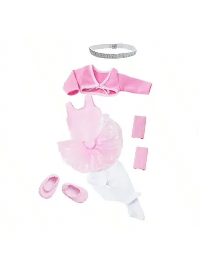 Ballett-Tanzkleid für 18-Zoll-Puppen im Stil von American Girl