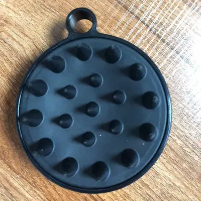 Silicone shampoo brush, scalp massage bath comb, TPE soft-bristled shampoo brush, for professional and home use, in stock. - 12