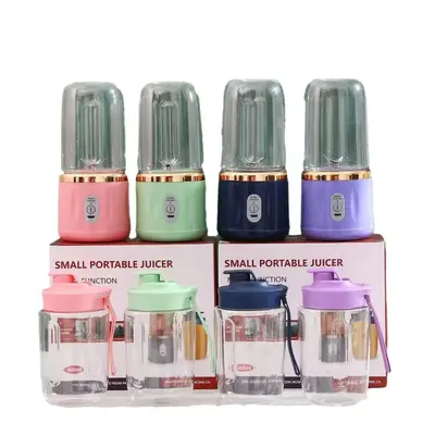 Taşınabilir şarjlı meyve sıkacağı, USB destekli - 5