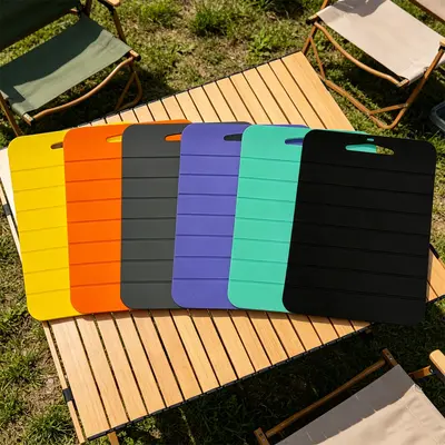 Foldable Silicone Cutting Board, Portable for Outdoor Camping - 8