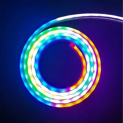 5V612 Symphony Neon flexibles Lichtband RGBIC fließendes Wasser 24-Tasten Bluetooth Soundgesteuerte LED-Set