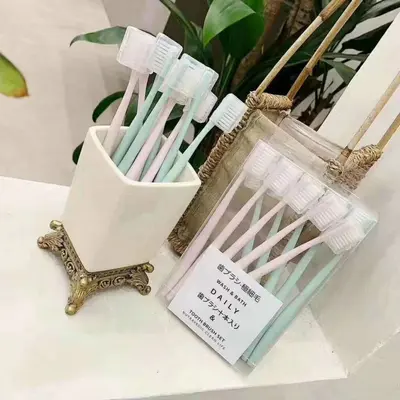 Japanese soft-bristle toothbrush, 10-piece set - 4