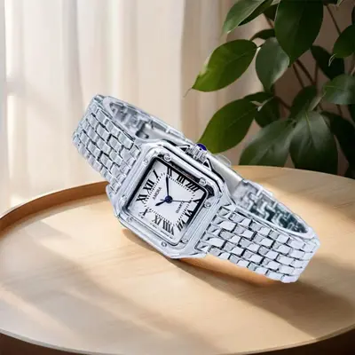Square Women's Quartz Watch Lightweight Luxury Alloy Quality