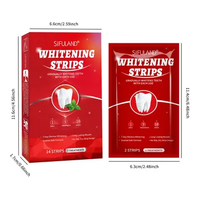 Teeth Whitening Strips for Daily Care, Deep Stain and Yellowing Removal - 6