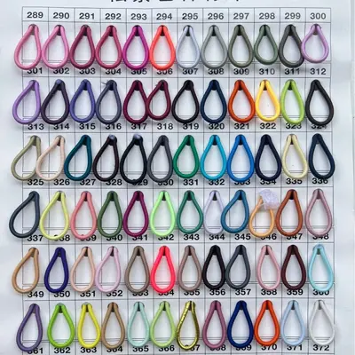 Runde Elastikschnur, 2,5 mm, farbig, Latex und Polyester - 5