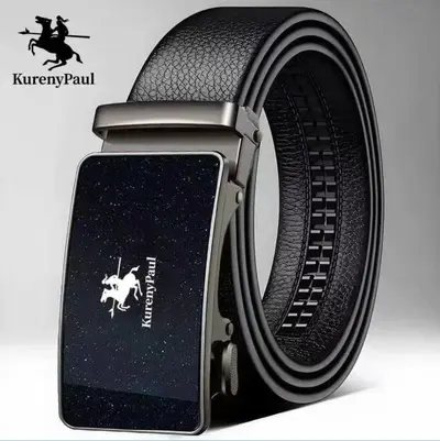 【Großhandel】Paolo Original Ledergürtel für Herren mit Premium-Automatikschnalle Business Casual Gürtel hochwertiger Hosengürtel