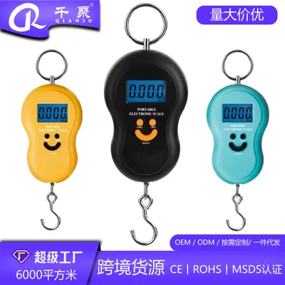 Backlit 50kg Digital Handbag Hook Scale for Home