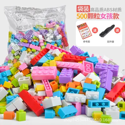 Mini yapı blokları, 1000 parça, TÜV sertifikalı, DIY eğitici oyuncak - 13