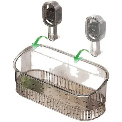 Kitchen wall storage rack, multifunctional, no-drill mounting - 5