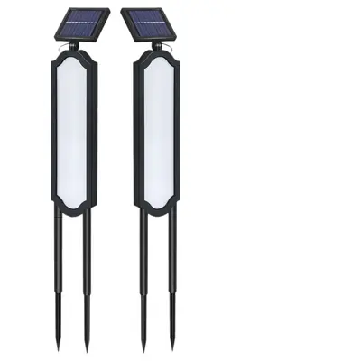 Güneş Enerjili LED Yer Fişi Kapı Numarası Lambası, Dış Mekân