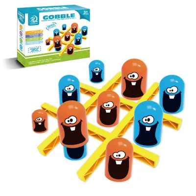 Parent-Child Interactive Educational Board Game, Big Eats Small Chain Game