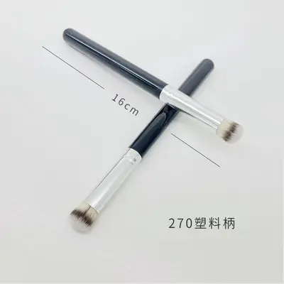 Deckender Pinsel mit Deckenkopf 270, Runder Grundierungspinsel 170, Pudder-absorbierender nahtloser Konturierungspinsel, Anfänger-Make-up-Tool. - 8