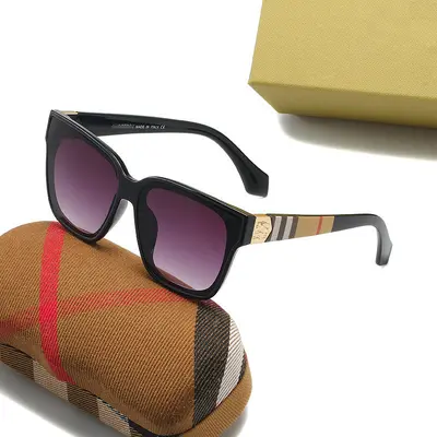 B-Marke große eckige Sonnenbrille, Unisex, leicht, UV-Schutz - 10