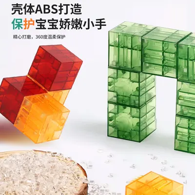 Magnetic Building Blocks for Kids, Early Education Geometric Toy - 4