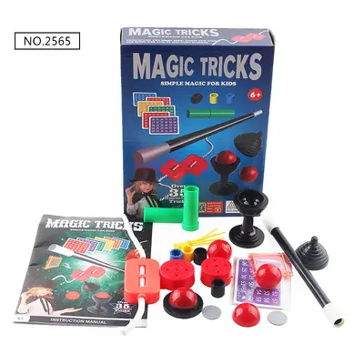Children's Magic Props Set for Performance Shows, Includes Instruction Manual - 9