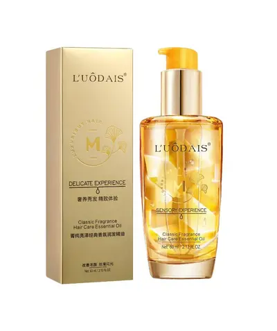 Luodaishi Jingchun Saç Bakım Yağı Frizz Önleyici Hasar Onarıcı Parfümlü 60ml - 6