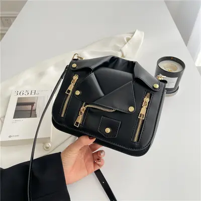 Women's Small Square Crossbody Bag, Four Colors - 3