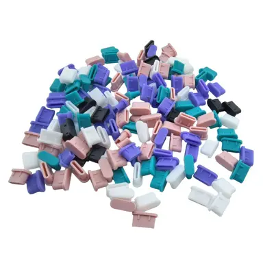 Type-C silicone dust plug, Micro-USB, anti-loss cord
