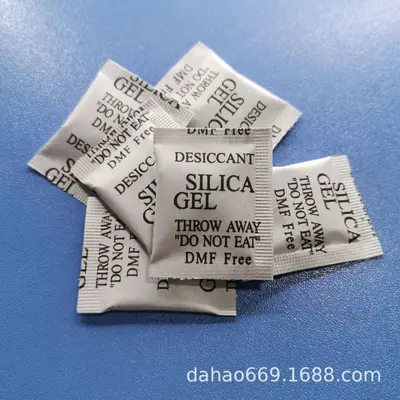 1g, 2g, 3g, 5g small pack food silica gel moisture-proof beads digital hardware clothing industrial mineral desiccant