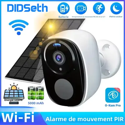 O-KAM WiFi güneş enerjili gözetleme kamerası